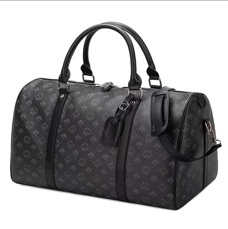 2023 Duffel Bags Luxury Fashion Men Women Travel Duffle Bags Brand Designer Luggage Handbags with Lock Large Capacity Sport Bag Size 55CM AAAAA, Dust belt+lock
2023 Duffel Bags Luxury Fashion Men Women Travel Duffle Bags Brand Designer Luggage Handbags with Lock Large Capacity Sport Bag Size 55CM AAAAA, Dust belt+lock