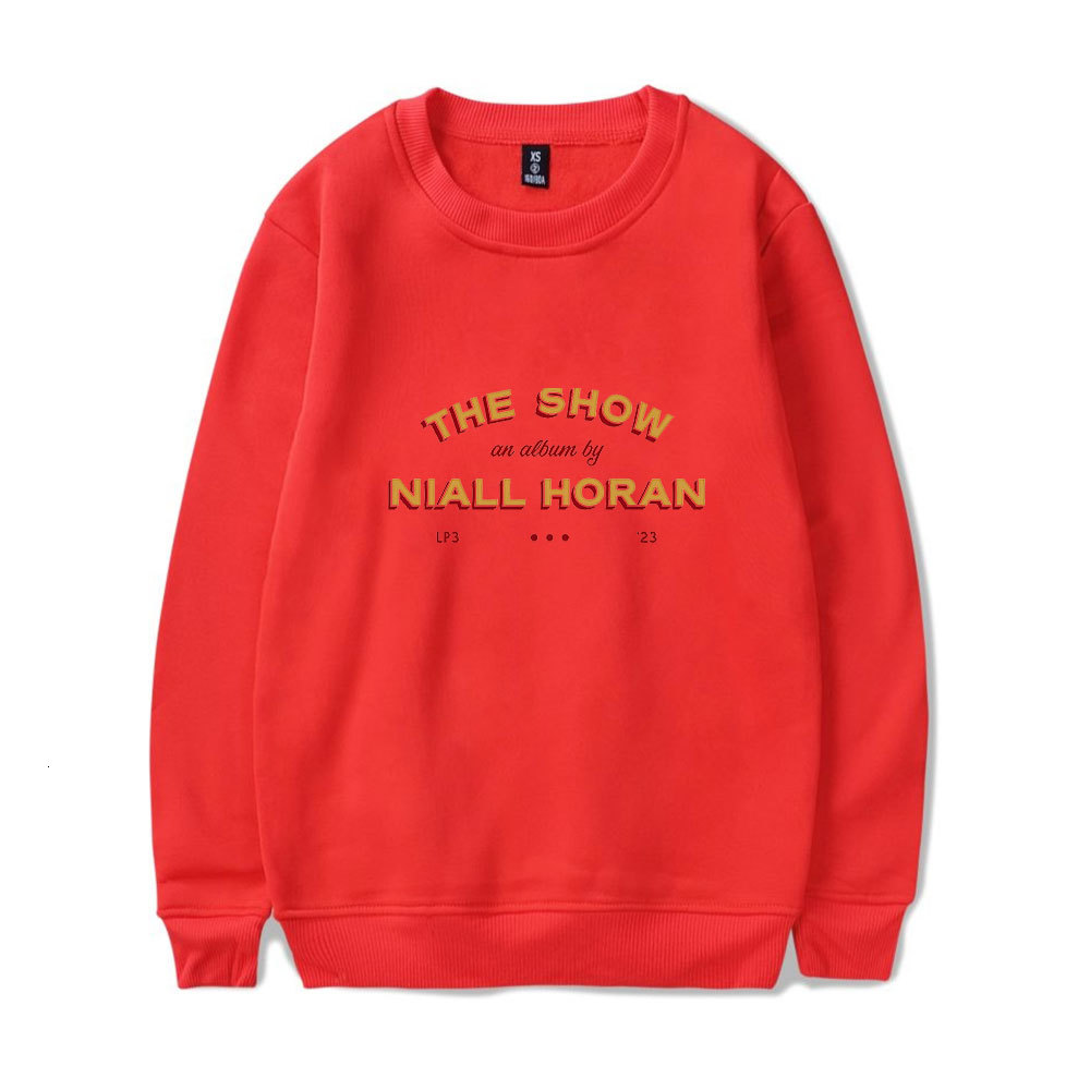Men's Hoodies Sweatshirts Niall Horan The Show Album ONeck Sweatshirt Men Long Sleeve Fashion Pullover Clothes 230715