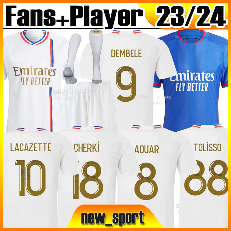 23 24 Maillot Lyon Soccer Jerseys fans player version EKAMBI CHERKI AOUAR 2023 2024 L.PAQUETa DEMBELE Denayer Ndombele digital new sport men kids kit football shirts, 23 24 home player
23 24 Maillot Lyon Soccer Jerseys fans player version EKAMBI CHERKI AOUAR 2023 2024 L.PAQUETa DEMBELE Denayer Ndombele digital new sport men kids kit football shirts, 23 24 home player