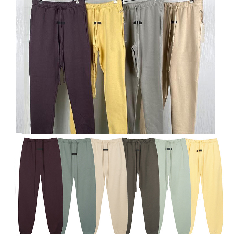 23SS Rubber Lettering Pants Sweatpants Casual Long Fleeced Joggers Trousers Men Women Hip Hop Streetwear MG230176