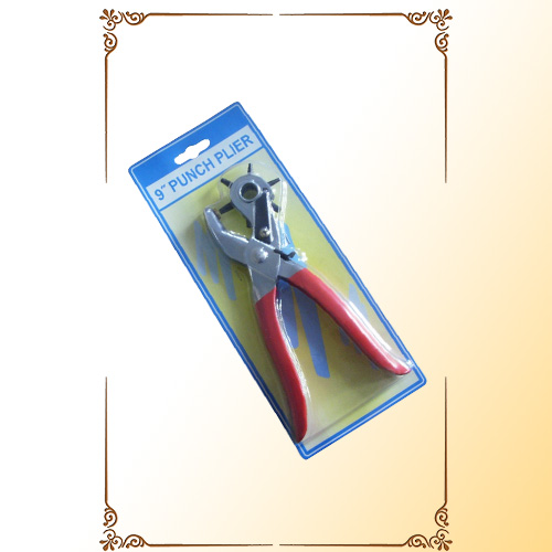 Sunshinejewelry Hole Punch Plier Tool For Duty Strap Leather Paper Bags Watch Revolving DIY Crafts Belt and Jeans Buttons