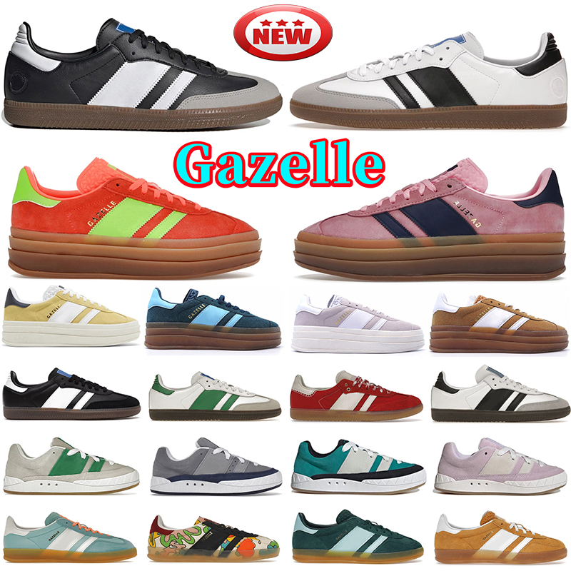 2023 Gazelle Bold Pink Glow Designer Shoes Adimatic Men women Platform sneakers Low Top Leather Trainers Vegan WHite Gum velvet mens sports Indoor Suede Casual shoe, Green aqua
2023 Gazelle Bold Pink Glow Designer Shoes Adimatic Men women Platform sneakers Low Top Leather Trainers Vegan WHite Gum velvet mens sports Indoor Suede Casual shoe, Green aqua