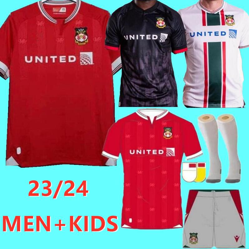 23 24 Wrexham soccer jerseys 2023 2024 S. Boden F. Takyi P. Rutherford S. Wedgbury Daniel Allsopp Billy Ashcroft football shirt MEN KIDS kits full set 888
23 24 Wrexham soccer jerseys 2023 2024 S. Boden F. Takyi P. Rutherford S. Wedgbury Daniel Allsopp Billy Ashcroft football shirt MEN KIDS kits full set 888