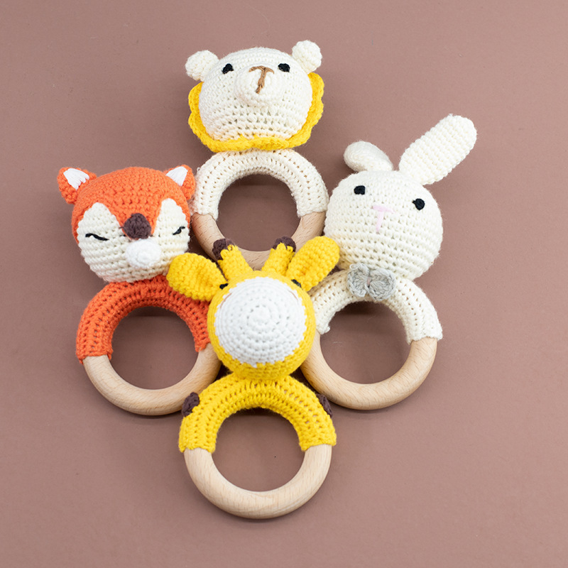Gift Sets Baby Towel born Bath Set Gifts Box Double Sided Cotton Blanket Wooden Rattle Brushs Bracelet Crochet Baby Bath Gifts Products 230717