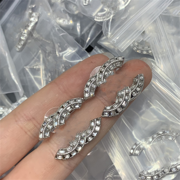 20 style simple Earrings Designer Stud Luxury Women ccity Diamond pearl Earring Classics jewelry Woman C Earing 76