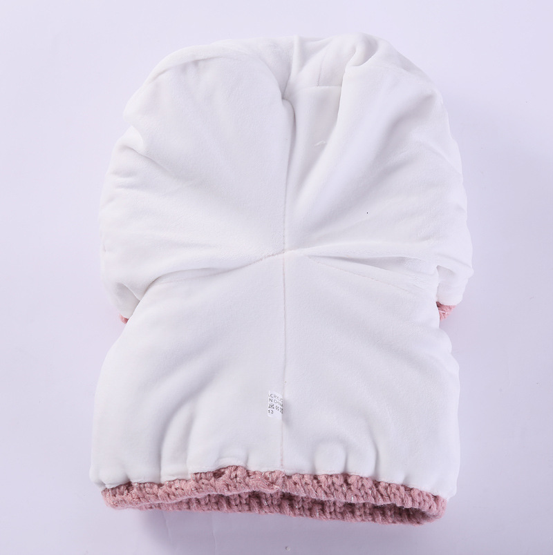 Fashion Face Masks Neck Gaiter Winter knitted Beanies Hats Women Thick Warm Beanie Skullies Hat Female balaclava Bonnet Beanie Caps Outdoor Riding Set