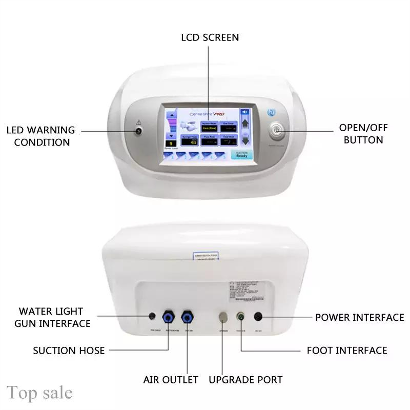 High quality Korean facial Mesotherapy care commercial beauty needle with cold compress handle beauty machine