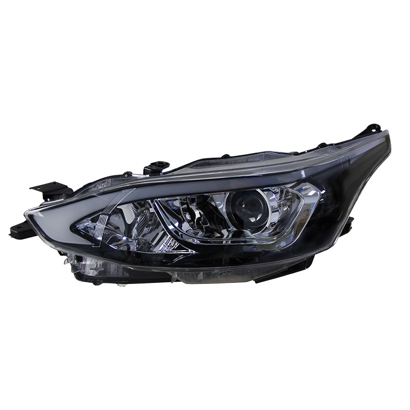 Headlight Assembly For Toyota Yaris L 2017-2022 Bifocal Lens Driving Lights LED Dynamic Signal Front Lamp
