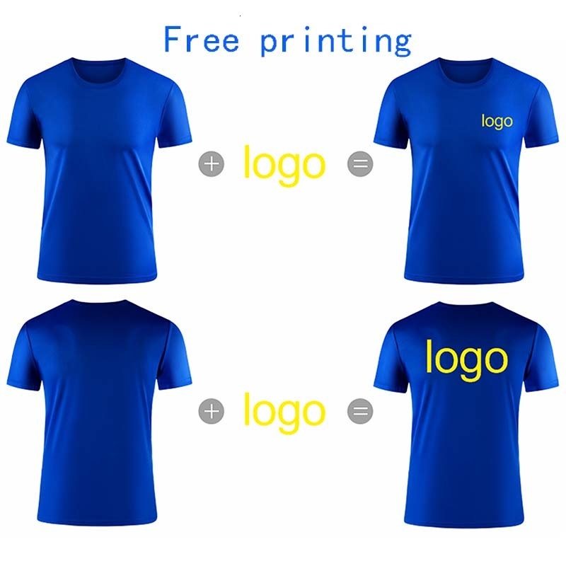 Men's T-Shirts Quick Dry Clothes Custom Marathon T-shirt Class Wear Culture Shirt Printed Advertising Shirt Short Sleeve Work Clothes 230715