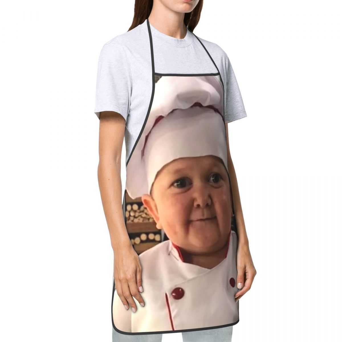 Hasbulla Cooking Master Funny Aprons Women Men Adult Unisex Kitchen Chef Bib Tablier Cuisine Cooking Baking Gardening L230620