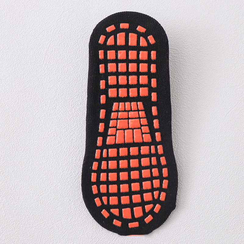 Adults children Amusement Park Trampoline socks Outdoor indoor Yoga pilates exercise grips sox home antiskd silicone dots bottom floor sock gym fitnes