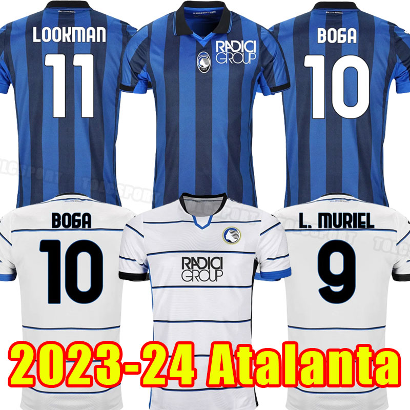 22 23 Atalanta B.C. soccer jerseys DUVAN ILICIC L.MURIEL GOSENS 2023 2024 MIRANCIHUK MALINOVSKYI football shirt maglia uniform third home away