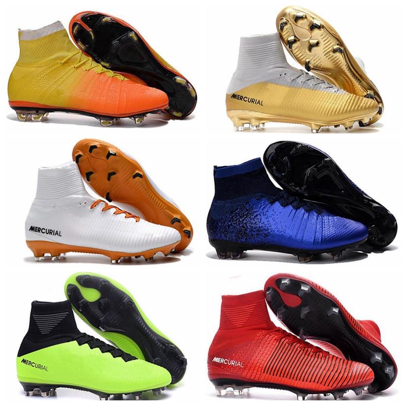 2018 Mens Mercurial Superfly CR7 V FG AG Football Boots Cristiano Ronaldo High Tops Neymar JR ACC Soccer Shoes Magista Obra Soccer250l, Color16
2018 Mens Mercurial Superfly CR7 V FG AG Football Boots Cristiano Ronaldo High Tops Neymar JR ACC Soccer Shoes Magista Obra Soccer250l, Color16