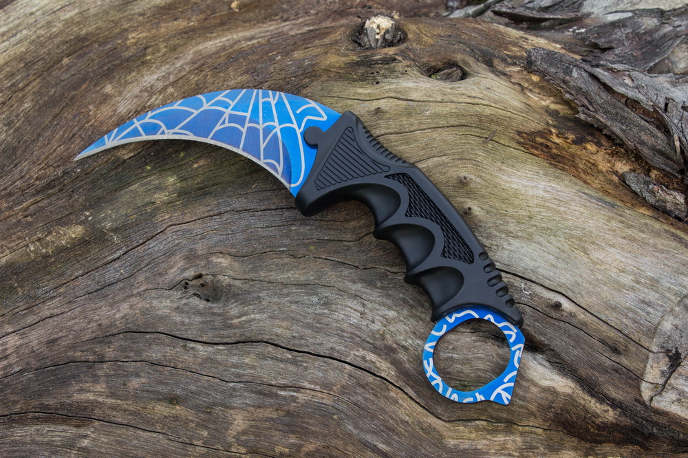 Top Quality C7145 CSGO Counter Strike Karambit Knife 3Cr13Mov Steel Blade ABS Handle Claw Knives with Sheath Outdoor Hunting Survival Fighting Camping
