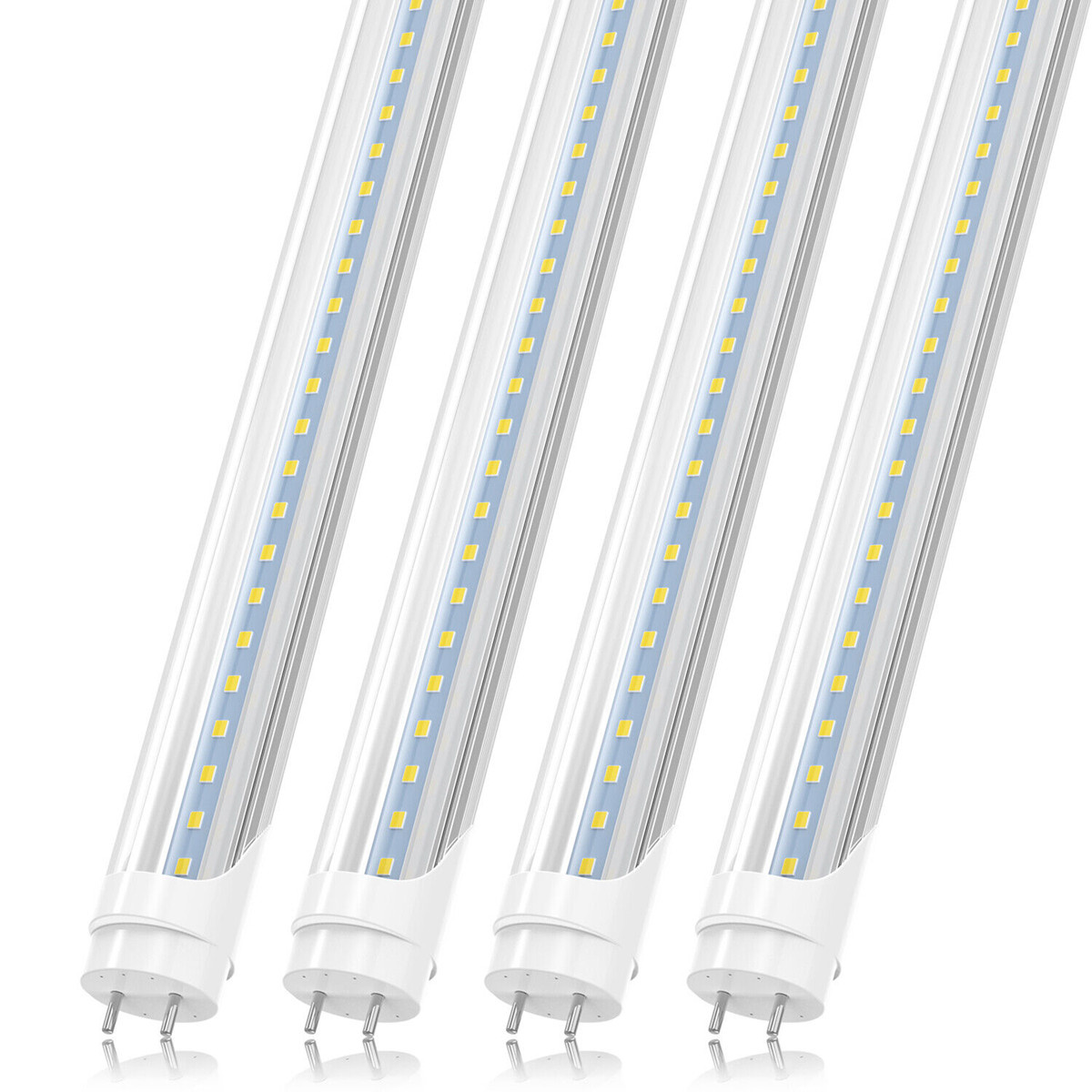 LED T8 Tube 4FT 22W 28W 2800LM SMD2835 192LEDS Light Lamp Bulb 4 feet 1.2m Double row 85-265V led shop lightS
