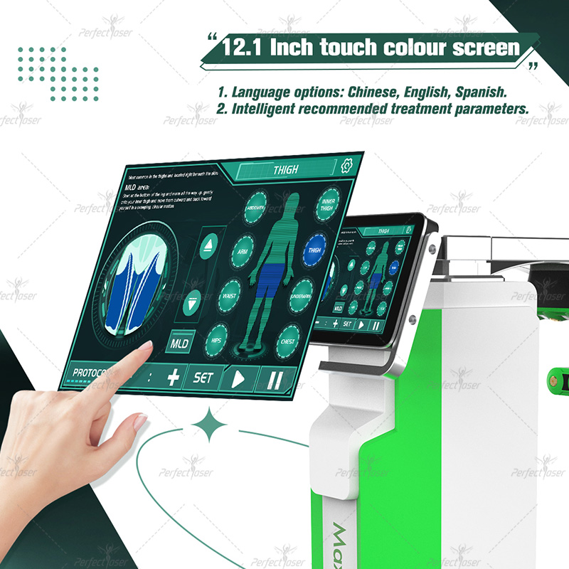 Professional 532nm Emerald Laser Weight Loss Products Fat Removal Cellulite Reduction Fat Burning Slimming Machine Skin Tightening Machine