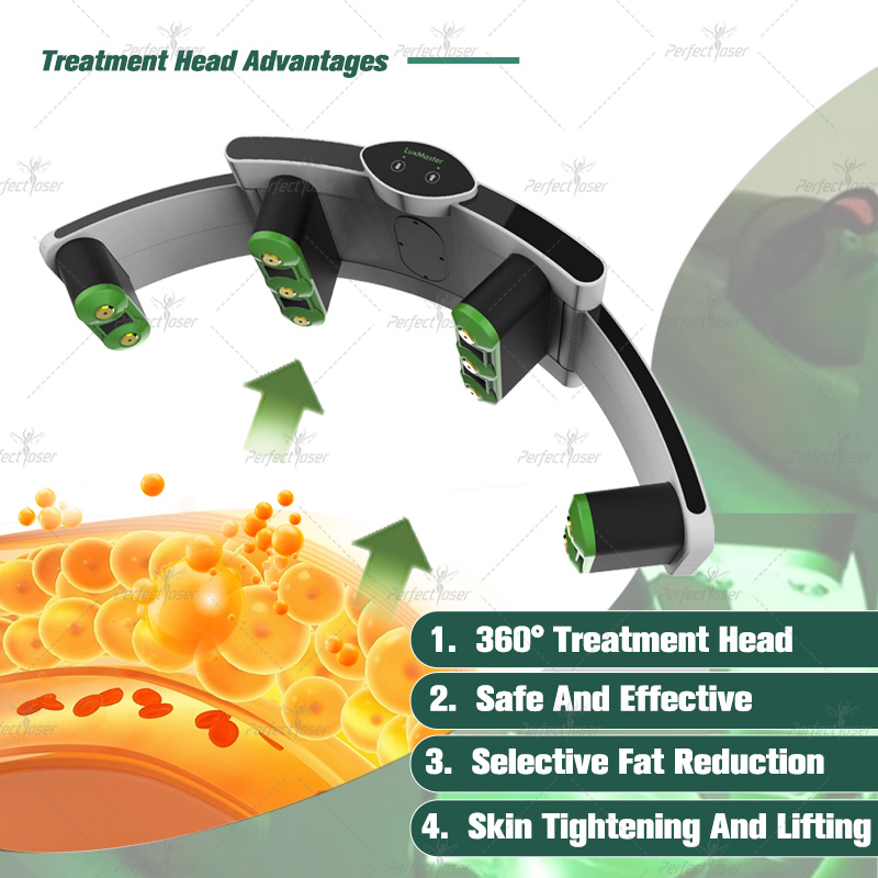 Professional 532nm Emerald Laser Weight Loss Products Fat Removal Cellulite Reduction Fat Burning Slimming Machine Skin Tightening Machine