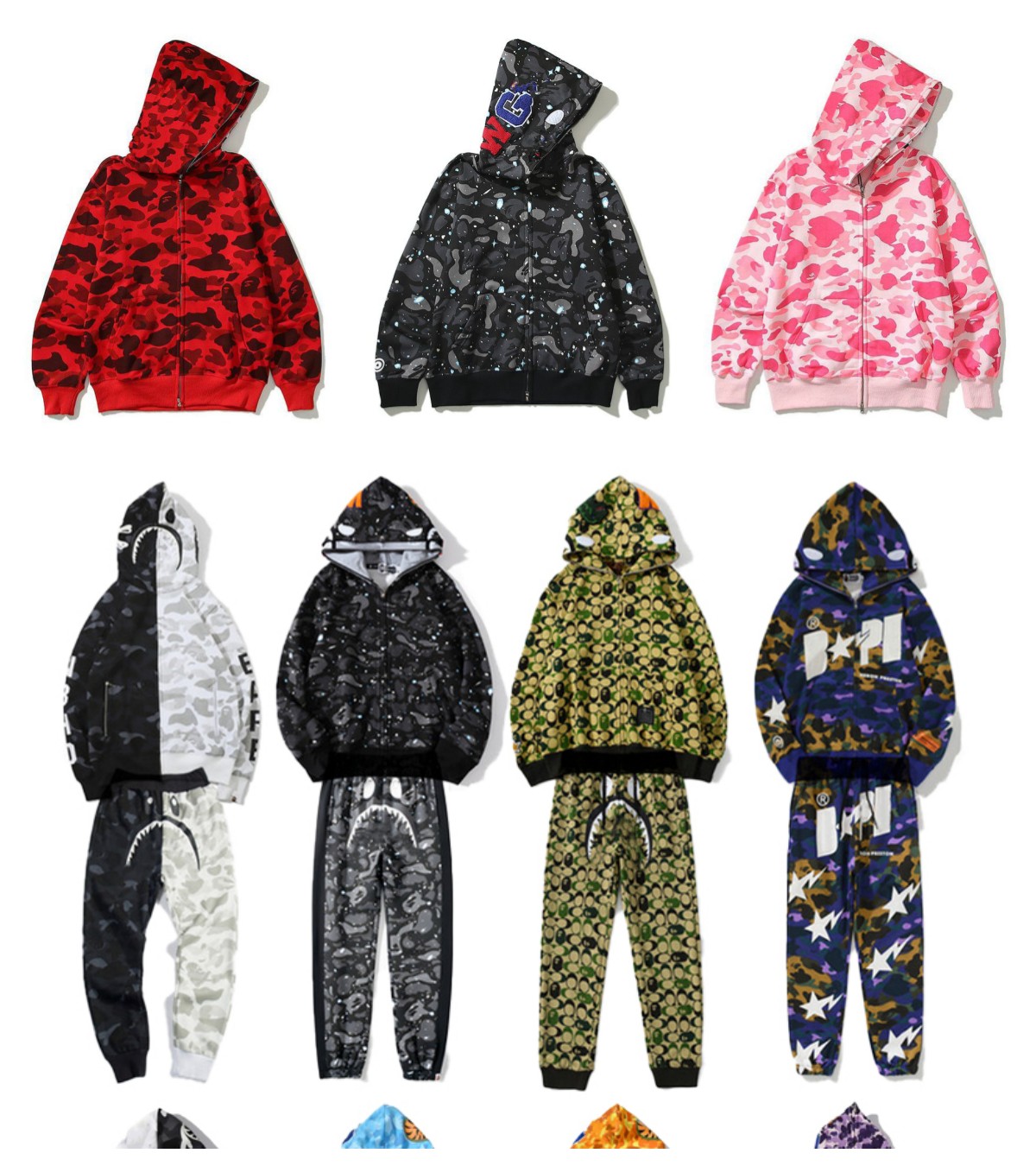 pure cotton hoodie color camo hoodie sweat pants black tracksuit autumn and winter suit black white hoodie blue women mens tracksuit zip up man womens sweater lpm, 40
pure cotton hoodie color camo hoodie sweat pants black tracksuit autumn and winter suit black white hoodie blue women mens tracksuit zip up man womens sweater lpm, 40