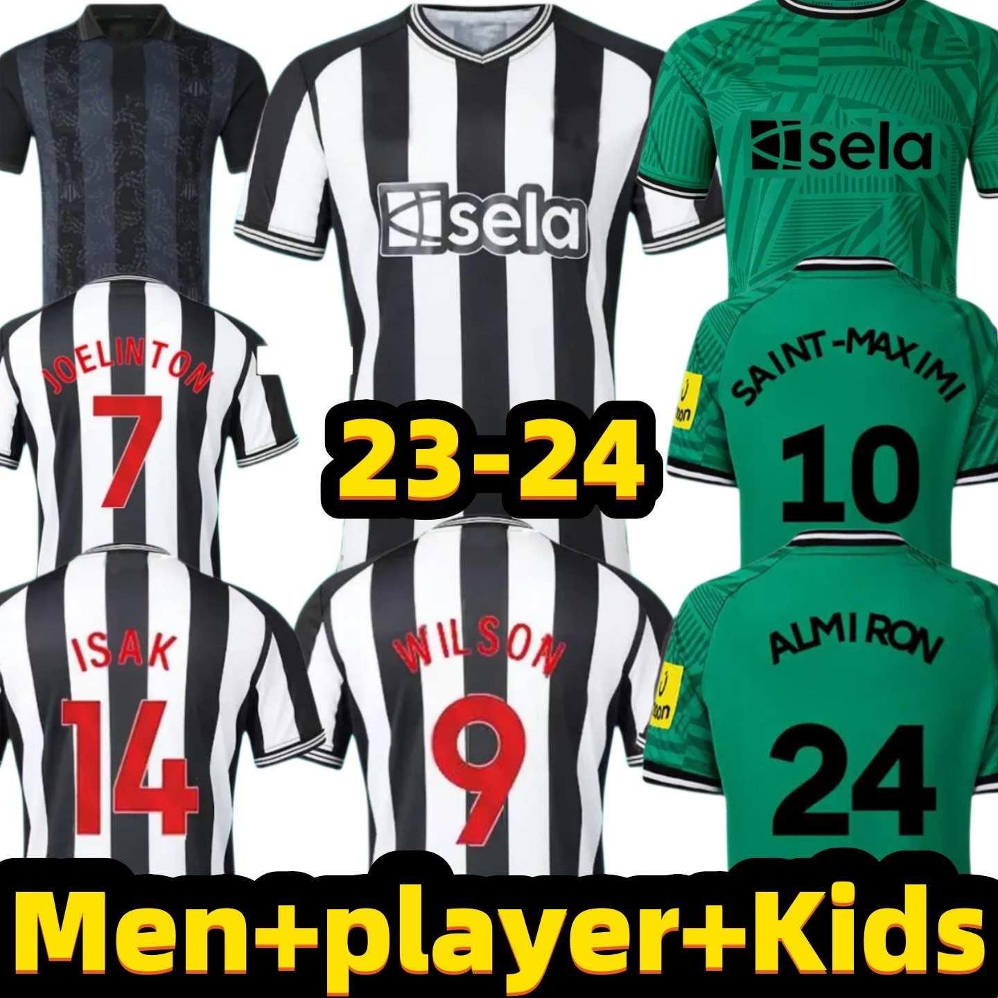 23 24 NeWCasTLeS UnITeDS soccer jerseys WILSON BRUNO G. SAINT MAXIMIN ISAK UnITeDS Football Shirt Training 2023 2024 Player Version Home Away Fan Kids Kit, 23/24 player home
23 24 NeWCasTLeS UnITeDS soccer jerseys WILSON BRUNO G. SAINT MAXIMIN ISAK UnITeDS Football Shirt Training 2023 2024 Player Version Home Away Fan Kids Kit, 23/24 player home