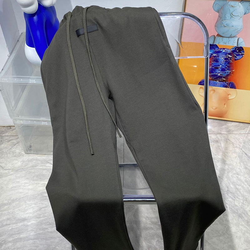 23SS Rubber Lettering Pants Sweatpants Casual Long Fleeced Joggers Trousers Men Women Hip Hop Streetwear MG230176