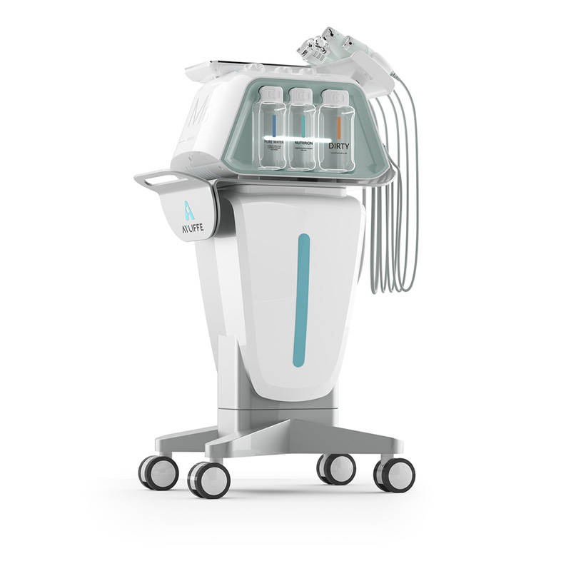 Newest M6 Face Management Device Water Oxygen Small Bubble Machine Skin Care Deep Cleaning Acne Treatment Pore Remover Beauty Device