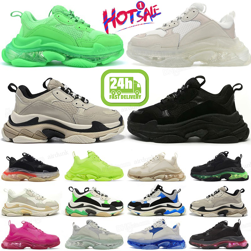 2023 triple s men women designer casual shoes platform sneakers clear sole black white grey red pink blue Royal Neon Green mens trainers Tennis size 36-45, 23
2023 triple s men women designer casual shoes platform sneakers clear sole black white grey red pink blue Royal Neon Green mens trainers Tennis size 36-45, 23