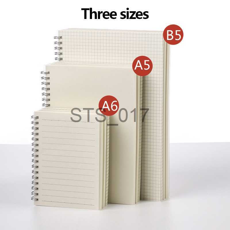 Notepads Notes A5 A6 B5 Spiral book coil Notebook To-Do Lined DOT Blank Grid Paper Journal Diary Sketchbook For School Supplies Stationery x0715