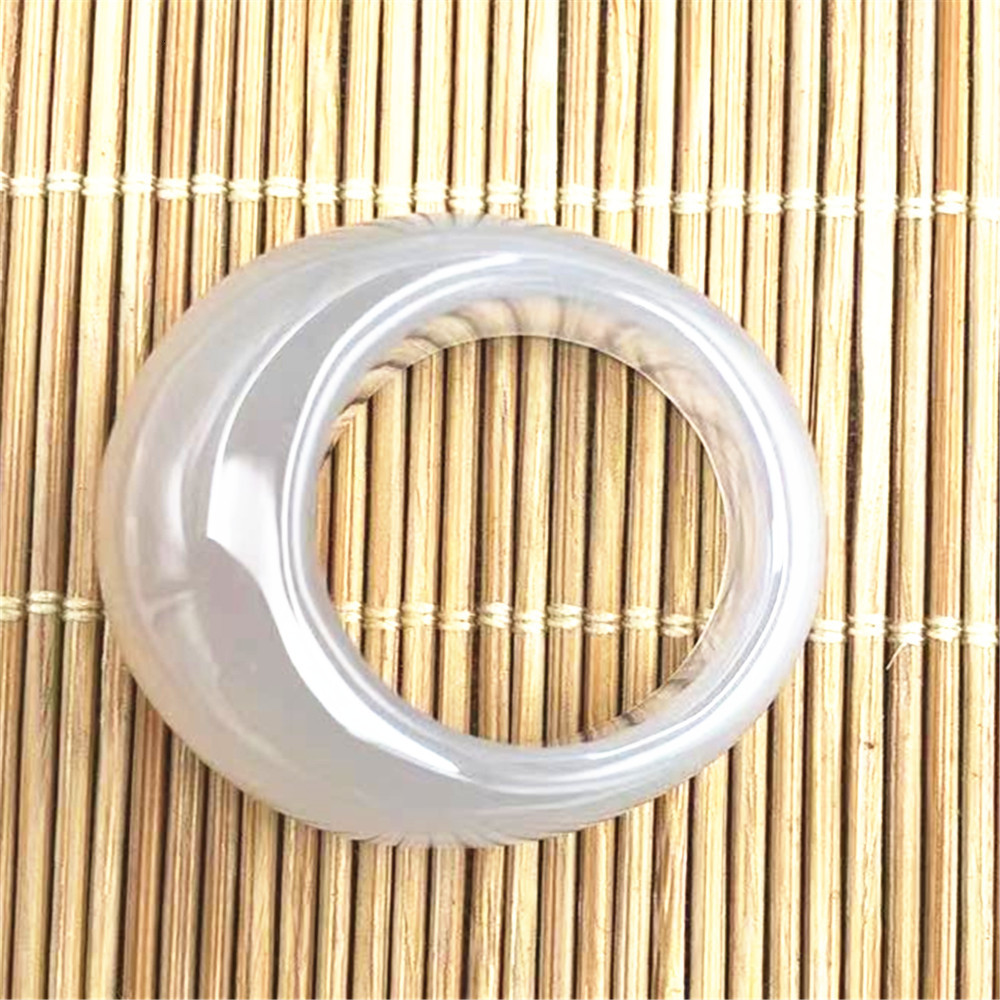Wedding Rings Natural Stone Rings Charm Jewelry A Diversity of Stones Two Kinds of Models Trendy Gift for Women or Girlfriend 10mm Width 230717