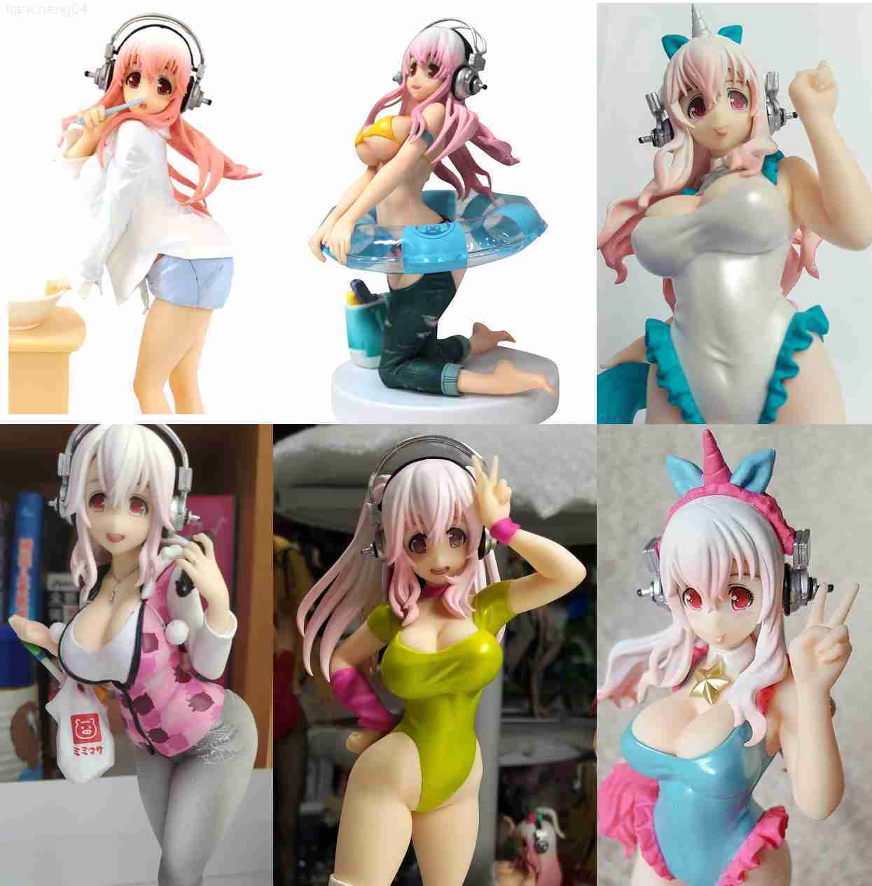 Anime Manga Japanese sexy Original anime figure super sonico action figure collectible model toys for boys L251215