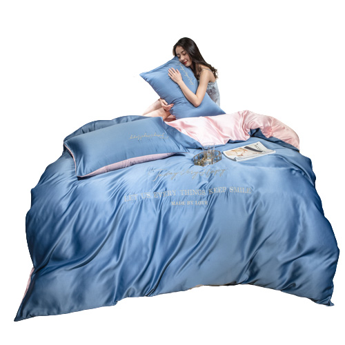 Fourpiece Silk Bedding Sets King Queen Size Luxury Quilt Cover Pillow Case Duvet Cover Brand Bed Comforters Sets High Quality Fas8468441