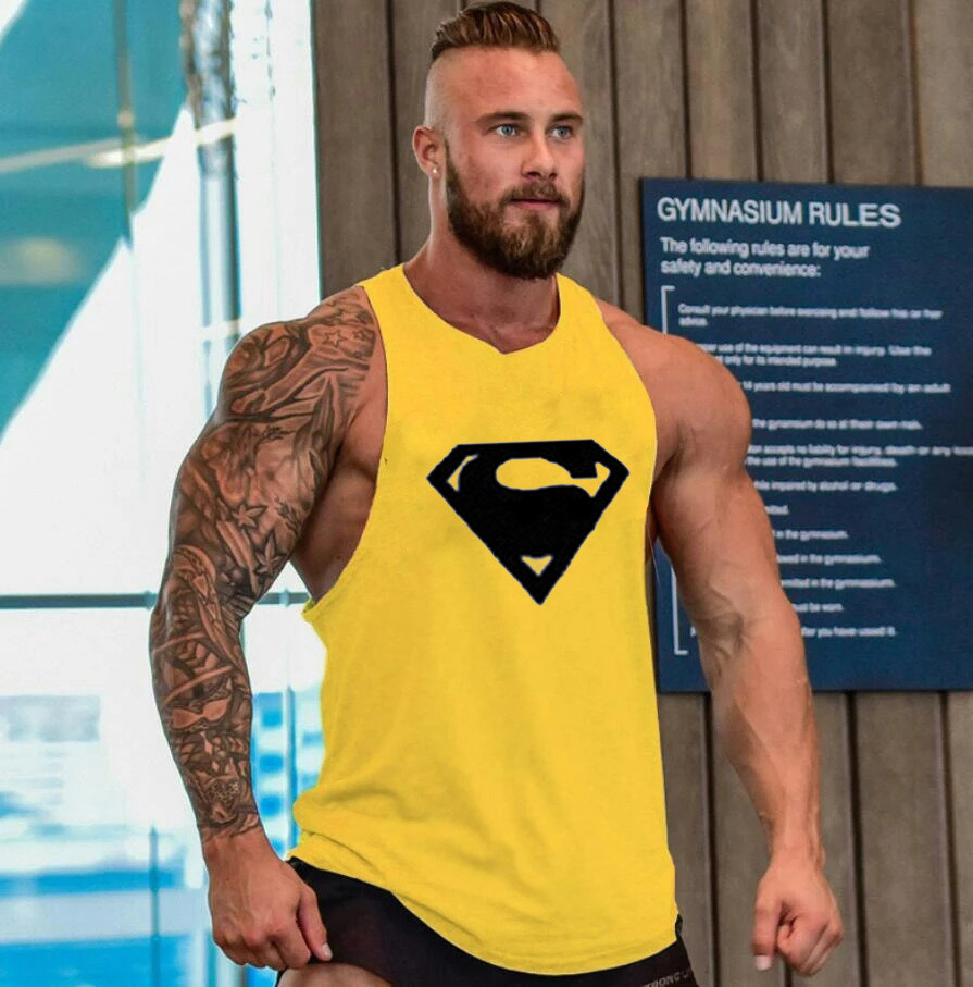Men's Tank Tops 2023 Mens Cotton Captain Shirt Gym Fitness Vest Sleeveless Male Casual Bodybuilding Sports Man Workout Clothes
Men's Tank Tops 2023 Mens Cotton Captain Shirt Gym Fitness Vest Sleeveless Male Casual Bodybuilding Sports Man Workout Clothes