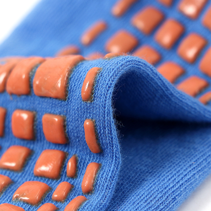 Adults children Amusement Park Trampoline socks Outdoor indoor Yoga pilates exercise grips sox home antiskd silicone dots bottom floor sock gym fitnes