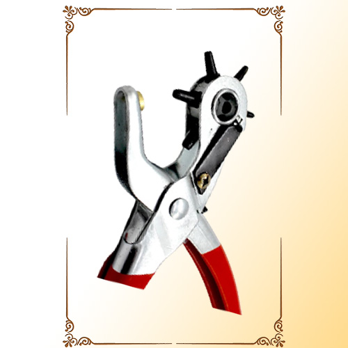 Sunshinejewelry Hole Punch Plier Tool For Duty Strap Leather Paper Bags Watch Revolving DIY Crafts Belt and Jeans Buttons
