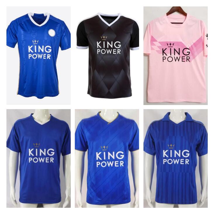 15 16 23 24 2015 2016 Leicester retro soccer jerseys 17 18 19 2017 2018 2019 2023 2024 champion winner vardy mahrez kante okazaki classic vintage football shirts home