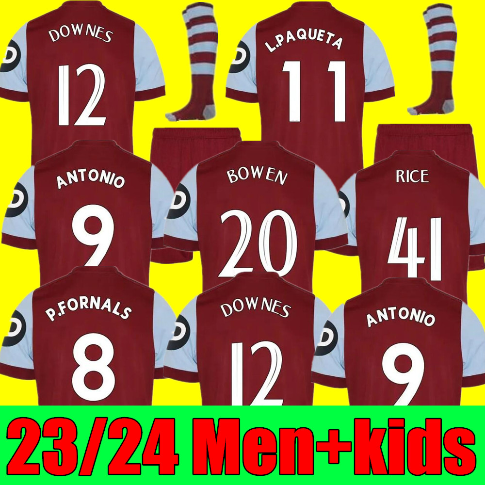 2023 2024 West Hams Soccer Jerseys 23 24 ANDERSON UNITED RICE BOWEN ANTONIO P.FORNALS Football Shirt NOBLE FORNALS DAWSON Men kids Kits sock Full sets, Adult home+league patch
2023 2024 West Hams Soccer Jerseys 23 24 ANDERSON UNITED RICE BOWEN ANTONIO P.FORNALS Football Shirt NOBLE FORNALS DAWSON Men kids Kits sock Full sets, Adult home+league patch