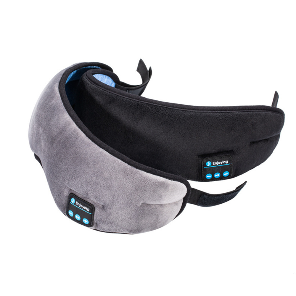 Eye Massager Wireless Bluetooth Eye Mask Headset Sleep Stereo Headset Subwoofer Blindfold Bluetooth 5.0 Head-mounted Sleeping Eye Cover 230718