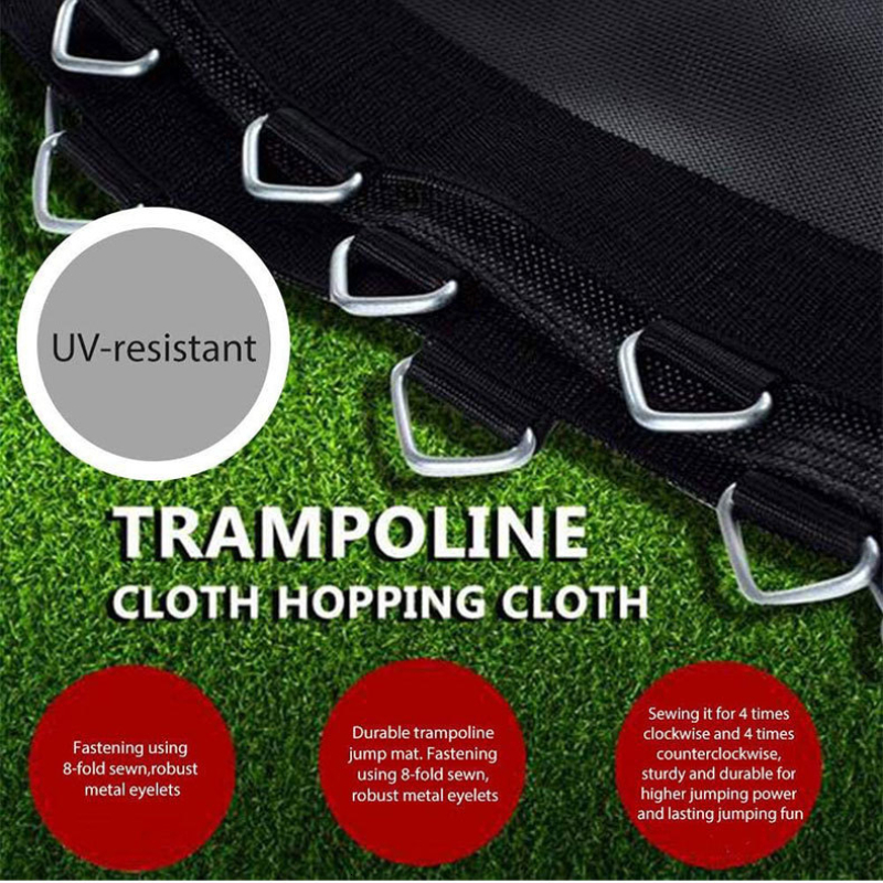 Trampolines 68 Foot Childrens Round Trampoline Jumping Cloth Outdoor Guard Net Adult Spring Jumping Bed Wearresistant Mesh No Trampoline 230717