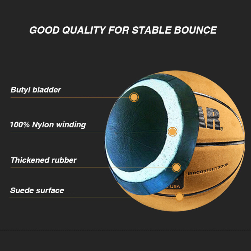 Balls Soft Microfiber Basketball Size 7 WearResistant AntiSlip Waterproof Outdoor Indoor Professional Basketball Ball Purple 230718