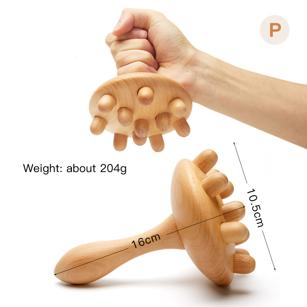 Other Massage Items Wood Therapy Massage Set Maderoterapia Massager Roller Anti Cellulite Slimming Gua Sha Massager For Body Back Foot Masajeador 2307