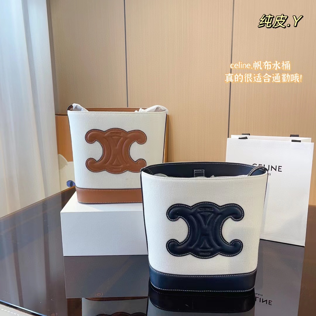 Senior designer luxury canvas Oxford cloth material letter bag bucket bag mobile phone bag mouth red packets cosmetics cosmetic bag large capacity portable 894161