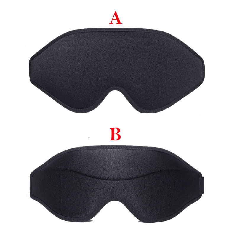 Eye Massager 3D Contoured Sleep Mask 100% Blockout Light Eye Cover for Men Women Adjustable Strap Soft Travel Nap Comfort Sleeping Eyeshade 230718