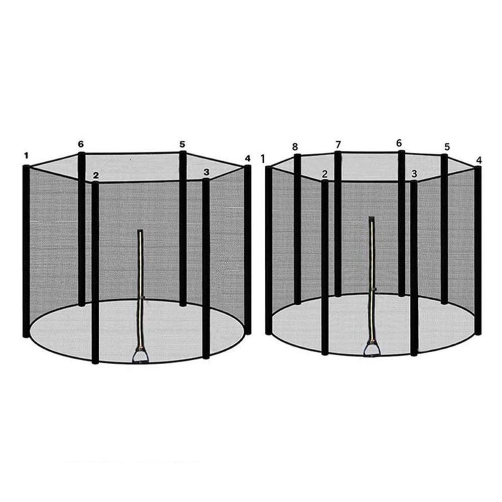 Trampolines 1.832.443.063.66m Trampoline Enclosure Durable PP Safe Nylon Trampoline Protection Net for Outdoor Children Injury Prevention 230717