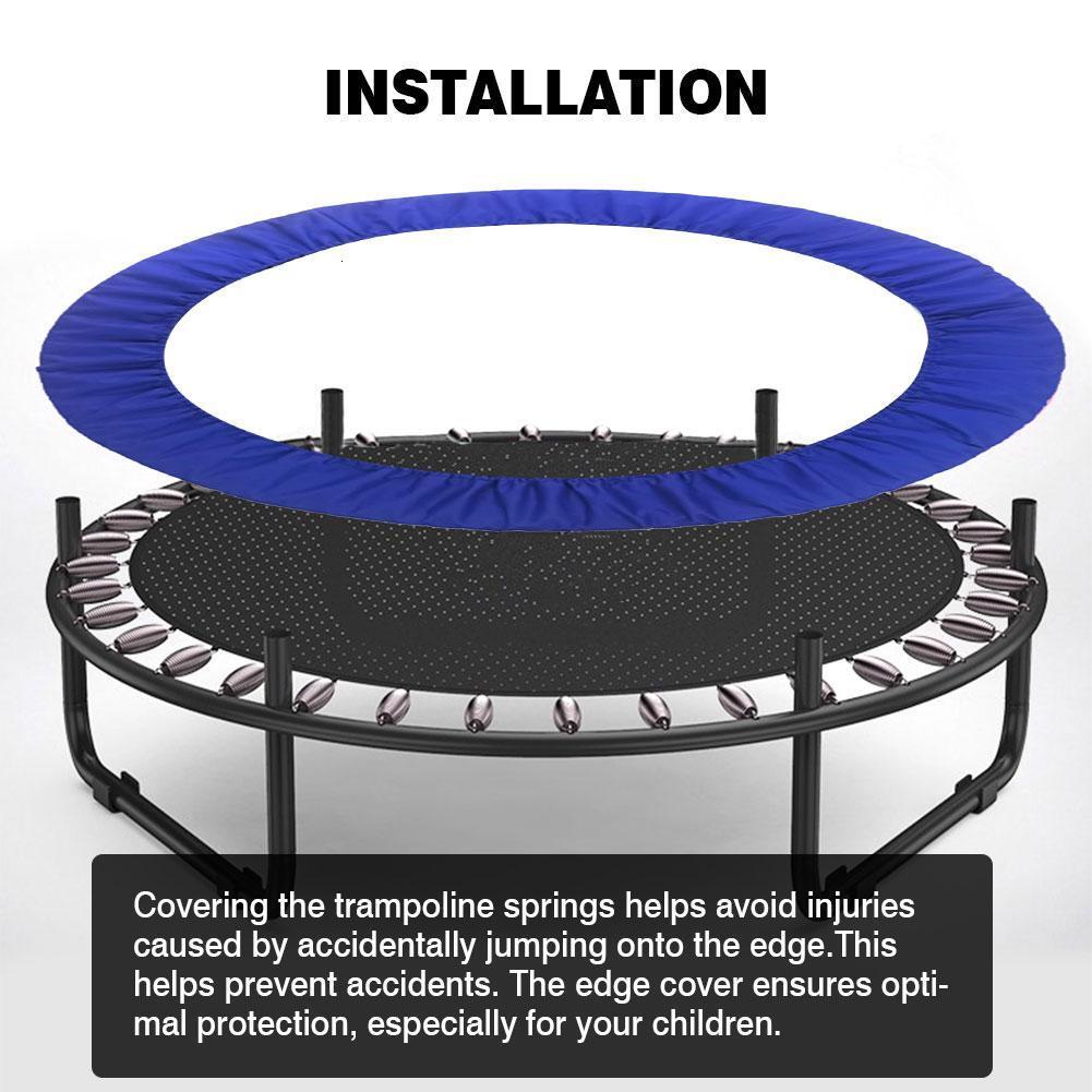 Trampolines Round Trampoline Replacement Safety Pad TearResistant Trampoline Edge Cover Protector Round Frame Pad without Trampoline 230717