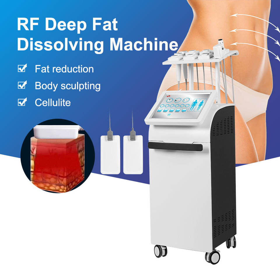 Fat Dissolver Hot Sculpting Cellulite Reduction RF Face Lifting Skin Tightening Weight Loss Body Slimming Machine