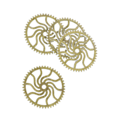 75pcs Zinc Alloy Charms Antique Bronze Plated steampunk gear Charms for Jewelry Making DIY Handmade Pendants 25mm