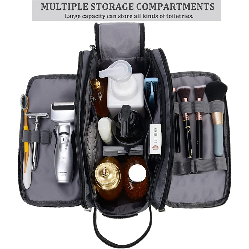 Cosmetic Bags Toiletry Bag Waterproof Shaving Dopp Kit for Men Women Shower Bathroom Makeup Organizer Handbag 230717