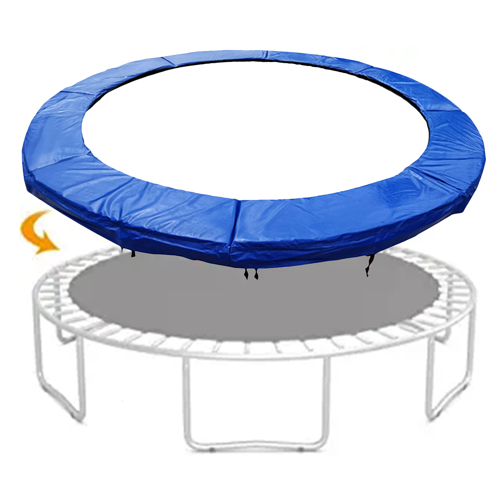 Trampolines Round Trampoline Safety Pad Foldable Trampoline Safety Pad Mat Made With PVC EPE And PE Trampoline Pads Made Of PVC EPE And PE 230717