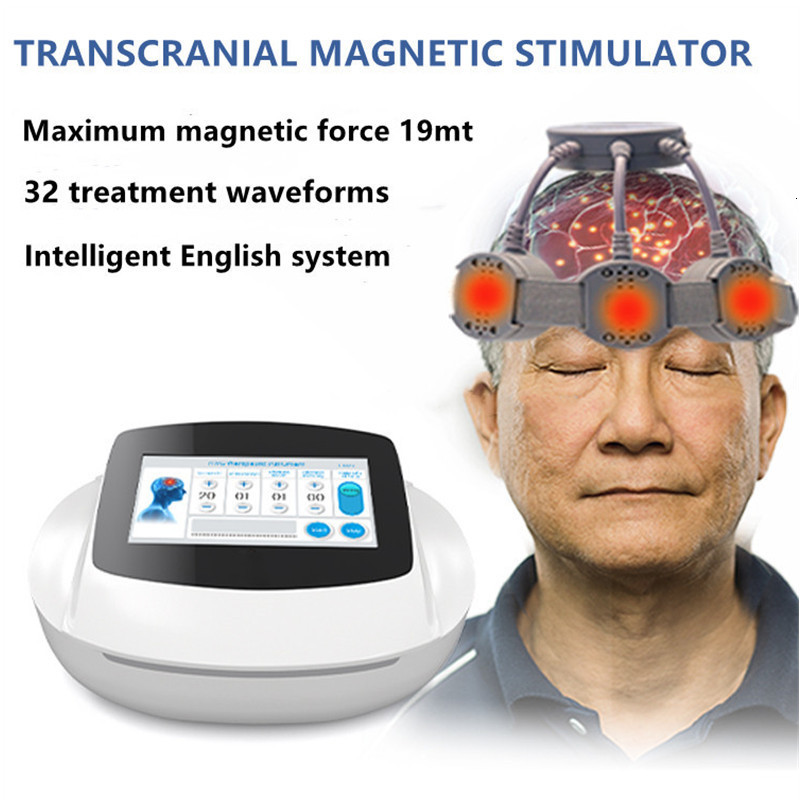 Head Massager 30mT rTMS Transcranial Magnetic Stimulator Parkinson's disease Insomnia Anxiety Depression Treatment Instrument Schizophrenia 23071