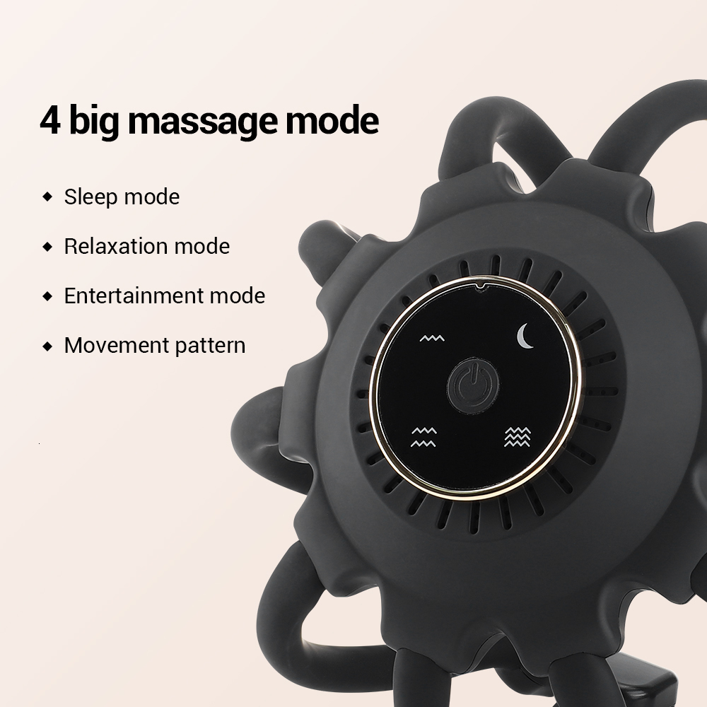 Head Massager Electric Head Massager Wireless Connect Music 4 modes Head Scratcher Massage Scalp Relieve Fatigue Relax Brain USB Charging 230718