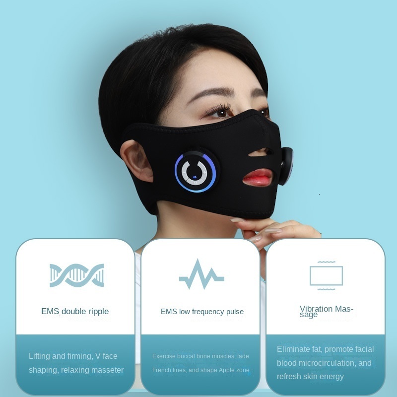 Face Care Devices EMS Beauty Instrument Face-lifting Instrument Face Massager Face Mask Face-lifting Device V Face Lift Tightening Microcurrent 230717
